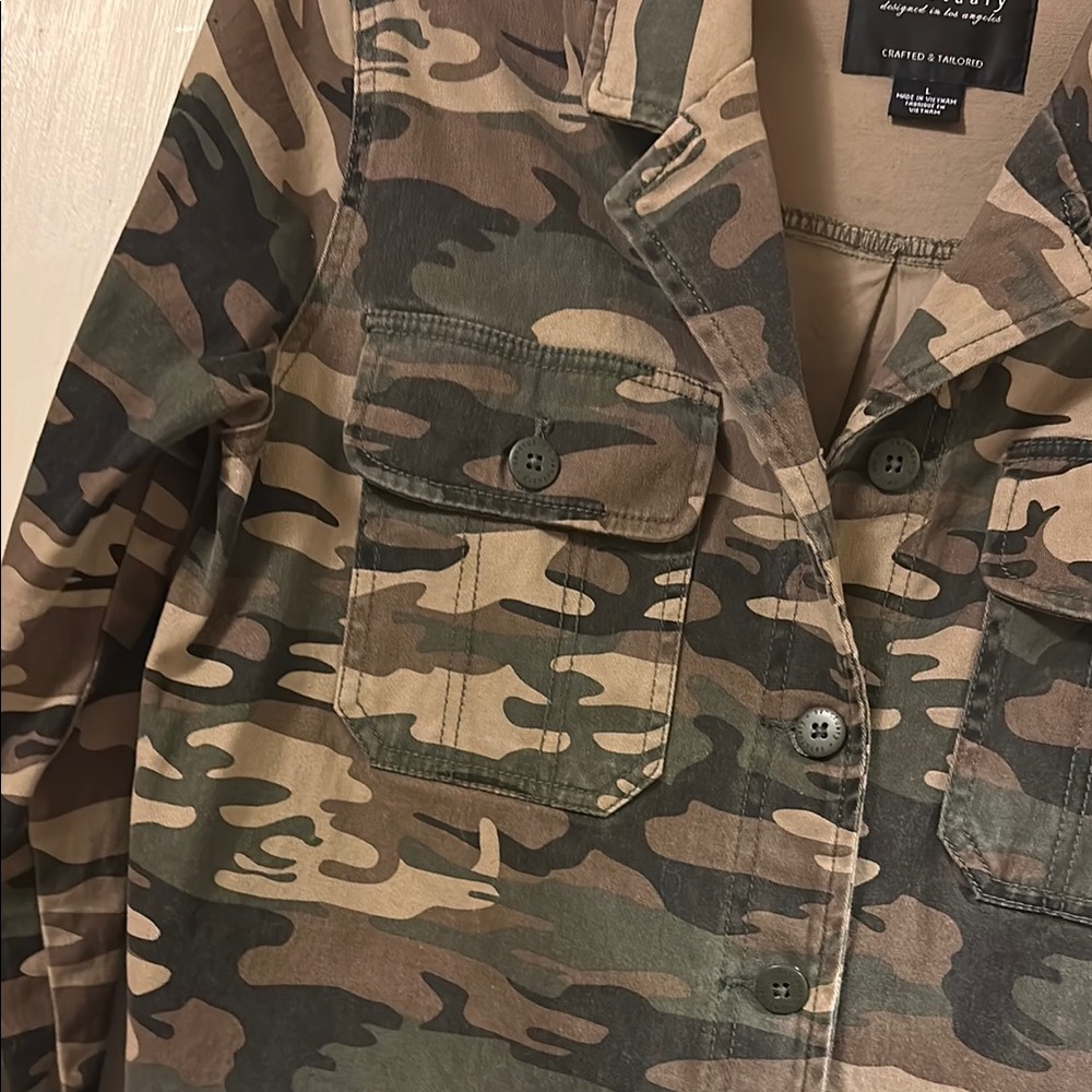 Lucky Brand Camouflage Women's Jacket - Picture 3 of 6